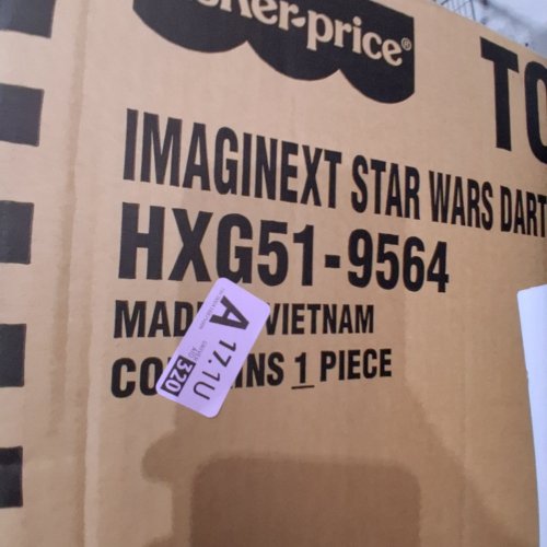 FISHER-PRICE STAR WARS IMAGINEXT DARTH VADER BOT - 27" H X 15.5" W - BLACK (MODEL: HXG51-9564) image 4