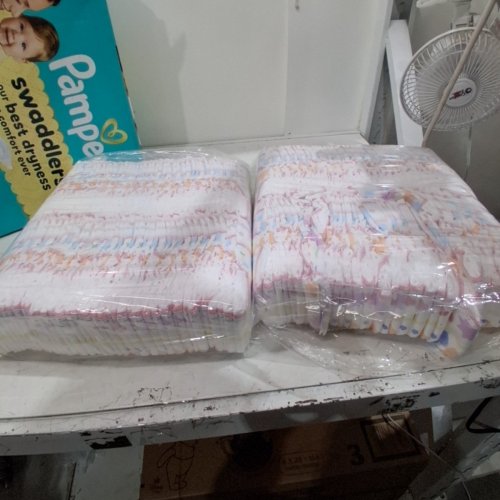144PK PAMPERS SWADDLERS DISPOSABLE DIAPERS - SIZE 2 (10LBS -22LBS) image 3