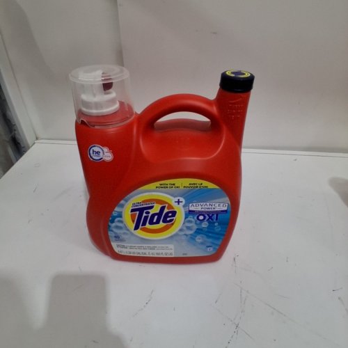 TIDE ULTRA CONCENTRATED NEW TIDE ADVANCED POWER OXI LIQUID LAUNDRY DETERGENT - 123LOADS - 4.87L image 2