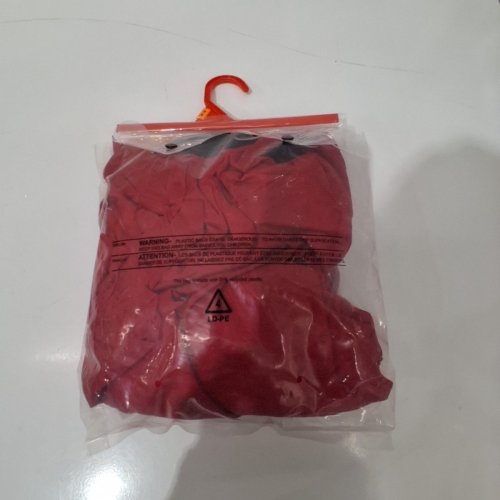 2PC MEN'S RUBIES DEVIL COSTUME - MEDIUM (32-34) - RED (STYLE: DEVIL / DIABLE) image 3