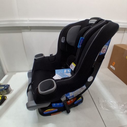 GRACO EXTEND2FIT 2-IN-1 CONVERTIBLE CAR SEAT - TITUS GREY/BLACK (MODEL: 2149057) image 5