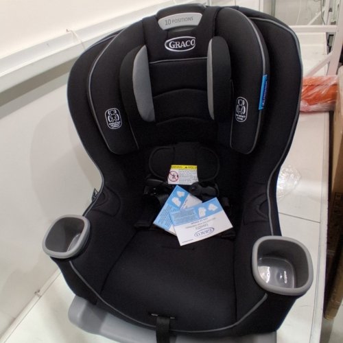 GRACO EXTEND2FIT 2-IN-1 CONVERTIBLE CAR SEAT - TITUS GREY/BLACK (MODEL: 2149057) image 6