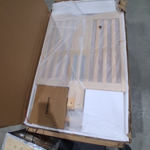 DREAM ON ME FULL SIZED FOLDING PORTABLE CRIB, NATURAL (MODEL: 673) image 2
