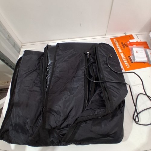LIFEPRO BIOREMEDY INFRARED SAUNA WRAP BLANKET - LARGE (36" X 76") - BLACK (MODEL: ‎LP-BRMDYR-BLK) image 4