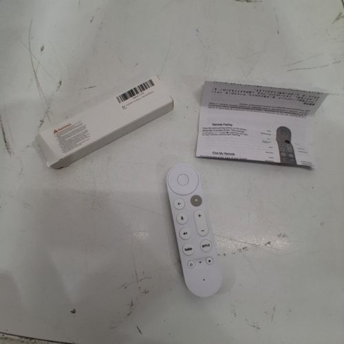 REMOTE CONTROL FOR GOOGLE CHROMECAST 4 K TV - WHITE image 3