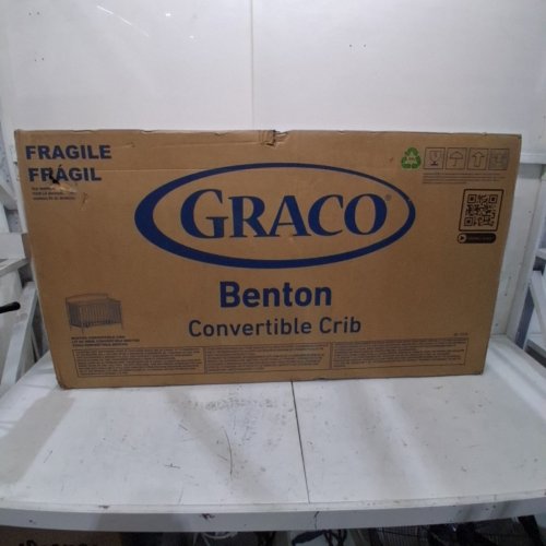 GRACO BENTON 4-IN-1 CONVERTIBLE CRIB - GREENGUARD GOLD CERTIFIED - DRIFTWOOD BROWN (MODEL: 04530-217-TS) image 2