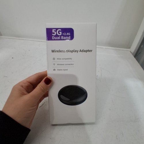 WIRELESS HDMI DISPLAY DONGLE ADAPTER - 5G + 2.4G - BLACK image 3