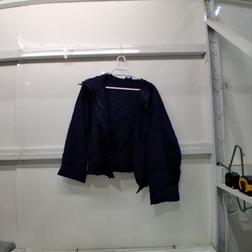 WOMEN'S OLD NAVY FULL ZIP WINDBREAKER- MEDIUM - NAVY image 3