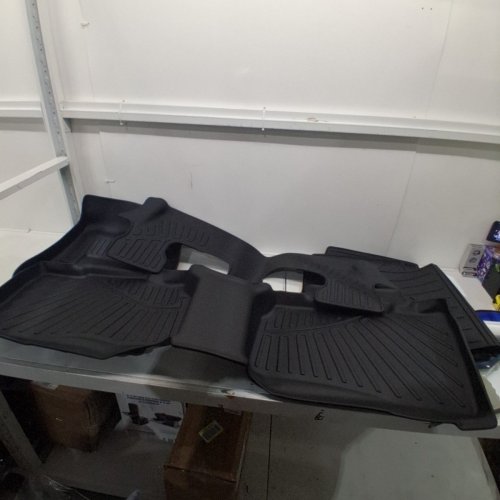 6PC ALL-WEATHER FLOOR MATS FOR 2020-2026 7-SEAT FORD EXPLORER - BLACK image 4