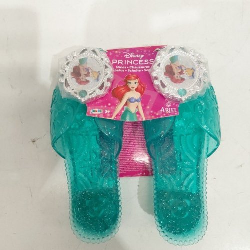 TODDLER JAKKS DISNEY PRINCESS ARIEL COSTUME SHOES - OSFM - TURQUOISE (MODEL: 23061) image 3