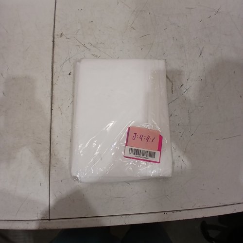 WATERPROOF CLOTHES STORAGE BAG WITH ZIPPER OPENING - 39" X 19.5" - WHITE image 3