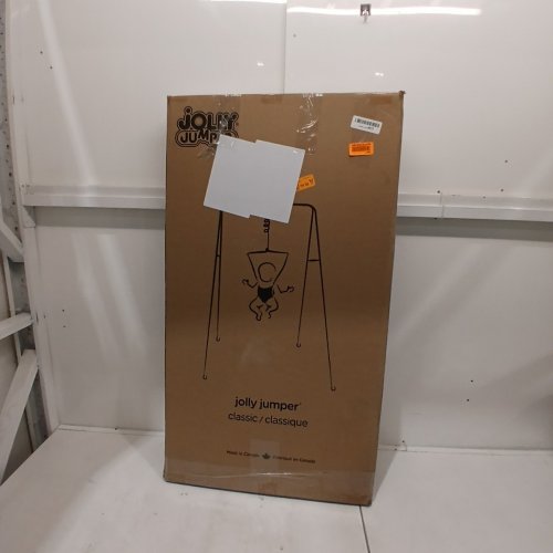 JOLLY JUMPER CLASSIC THE ORIGINAL JOLLY JUMPER WITH STAND - 28LB MAX LOAD - BLACK image 4