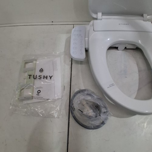 TUSHY CLOUD ELECTRONIC BIDET HEATED TOILET SEAT WITH NIGHT LIGHT - INSTANT WARM WATER, ADJUSTABLE AIR DRYER, SOFT CLOSE LID - WHITE (ELONGATED) image 5