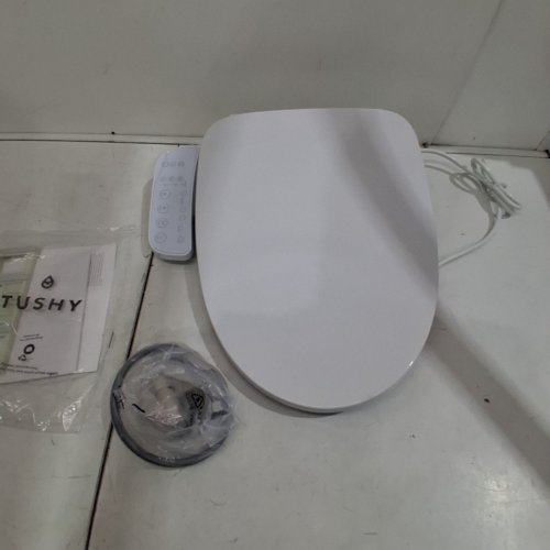TUSHY CLOUD ELECTRONIC BIDET HEATED TOILET SEAT WITH NIGHT LIGHT - INSTANT WARM WATER, ADJUSTABLE AIR DRYER, SOFT CLOSE LID - WHITE (ELONGATED) image 6