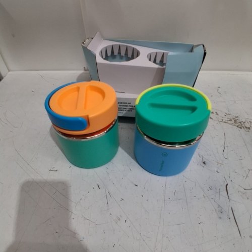 2PK THERMOFLASK INSULATED FOOD JARS - 20OZ - MULTICOLOURED image 2