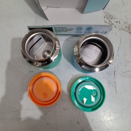 2PK THERMOFLASK INSULATED FOOD JARS - 20OZ - MULTICOLOURED image 3