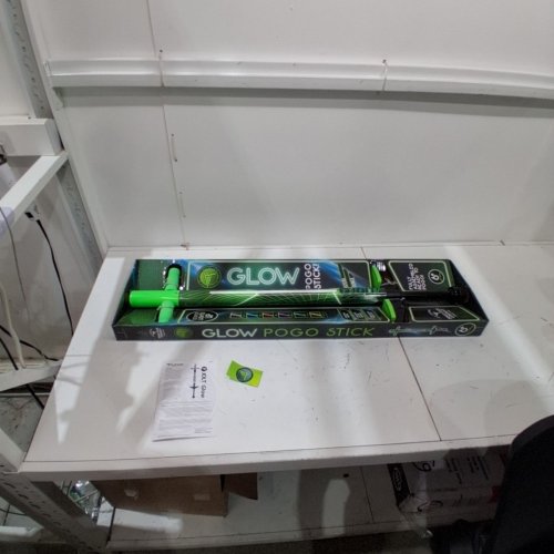 FLYBAR MAVERICK JOLT GLOW POGO STICK - UP TO 80LBS CAP - 36.8" - AGES 5+ - GREEN (MODEL: FB101614) image 2