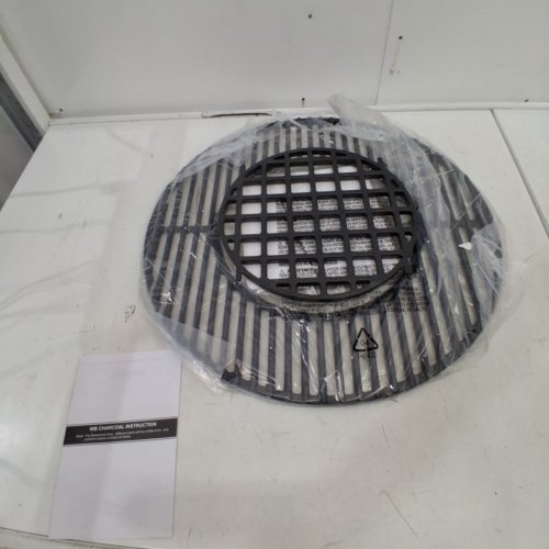 UNIFLASY HINGED GOURMET BBQ SYSTEM COOKING GRATE, 21.5" - CAST IRON (MODEL: 8835) image 2