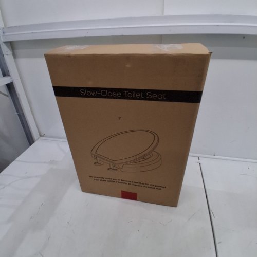 ELEVATED SLOW-CLOSE ELONGATED TOILET SEAT - 3" ELEVATED, 18.5" - WHITE (ITEM: USCAR111-BJT) image 4