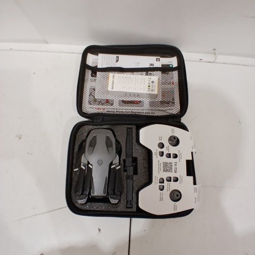 FOLDABLE DRONE WITH 360 DEGREE FLIP 1080P CAMERA - GREY/BLACK (MODEL: TY-T28) image 4