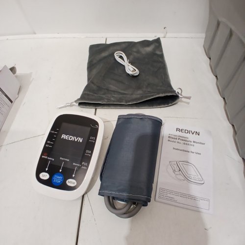 REDIVN ARM TYPE ELECTRONIC BLOOD PRESSURE MONITOR - WHITE/BLACK (MODEL: BSX568) image 2