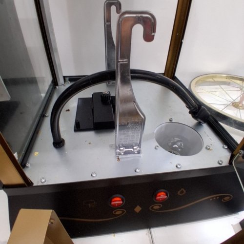 NOSTALGIA PROFESSIONAL VINTAGE POPCORN MAKER CART - 8 OZ - BLACK/GOLD (MODEL: NKPCRT8NB) image 6