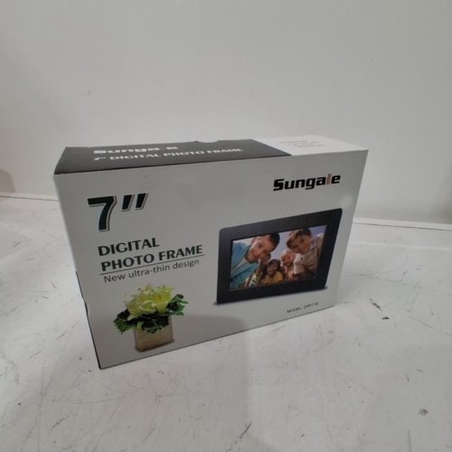 SUNGALE DIGITAL PHOTO FRAME - 7" - BLACK (MODEL: DPF7110) image 4