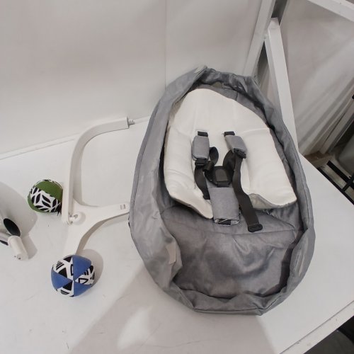 UPPABABY MAMAROO CAMILA SMART BABY SWING WITH MUSIC AND MOVEMENT - CHARLIE SAND (MODEL: 2001) image 6