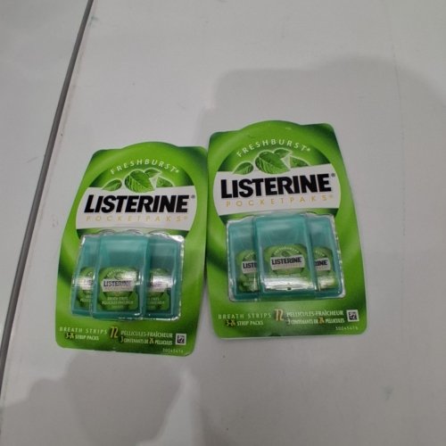 2PK LISTERINE POCKETPAKS FRESH BURST FRESH BREATH STRIPS image 2