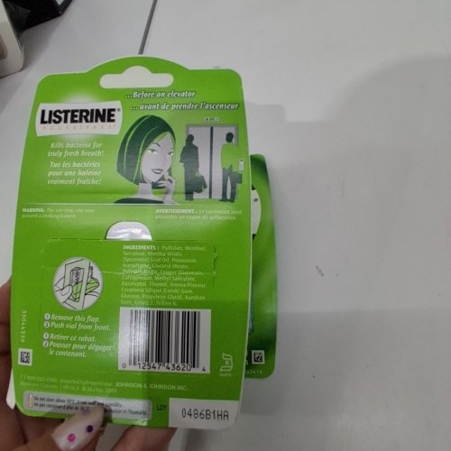 2PK LISTERINE POCKETPAKS FRESH BURST FRESH BREATH STRIPS image 3