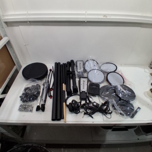 ALESIS TURBOMAX ELECTRONIC DRUM KIT - BLACK (MODEL: TURBO MAX) image 4