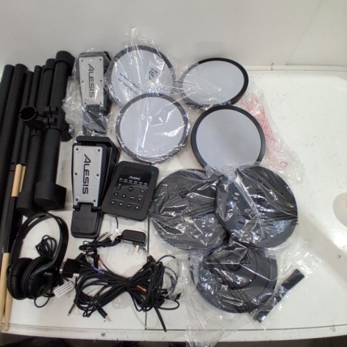 ALESIS TURBOMAX ELECTRONIC DRUM KIT - BLACK (MODEL: TURBO MAX) image 8