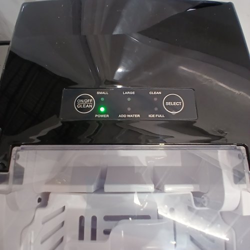 SWEETCRISPY COUNTERTOP ICE MAKER - 26LB - BLACK - (MODEL: ZBJ-PP10A-BK) image 2