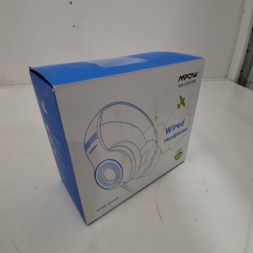 KIDS MPOW CH6S WIRED HEADPHONES - 3.5MM AUX - PINK/WHITE (MODEL: BH297B) image 3