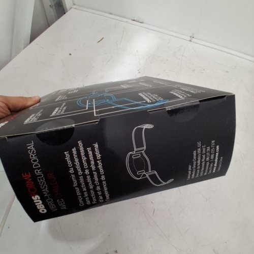 OBUSFORME AIR COMPRESSION BACK MASSAGER WITH HEAT - 5 SPEEDS (MODEL: BB-BMS) image 4