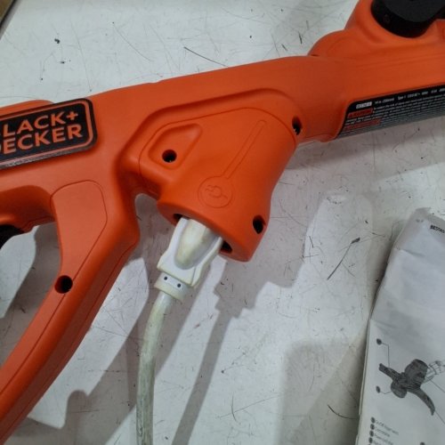 BLACK + DECKER 14" 2-IN-1 CORDED ELECTRIC STRING TRIMMER/EDGER - 6.5AMP - ORANGE/BLACK (MODEL: BESTA510) image 2