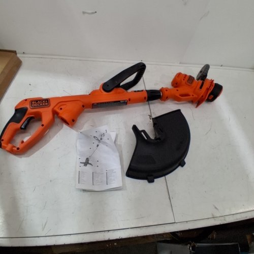 BLACK + DECKER 14" 2-IN-1 CORDED ELECTRIC STRING TRIMMER/EDGER - 6.5AMP - ORANGE/BLACK (MODEL: BESTA510) image 3