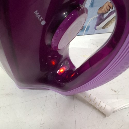 T-FAL STEAM ESSENTIAL PLUS QUICK AND EASY IRON - 120W - PURPLE (MODEL: FV1955Q1) image 2