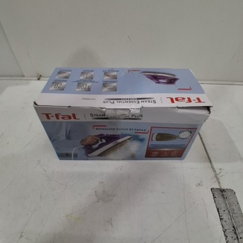 T-FAL STEAM ESSENTIAL PLUS QUICK AND EASY IRON - 120W - PURPLE (MODEL: FV1955Q1) image 5