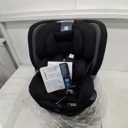 SAFETY 1ST TURN AND GO 360 ROTATING DLX ALL-IN-ONE CONVERTIBLE CAR SEAT WITH SECURETECH MAGNETIC CHEST CLIP - BLACK BEAUTY (MODEL: 22102CGYU) image 3