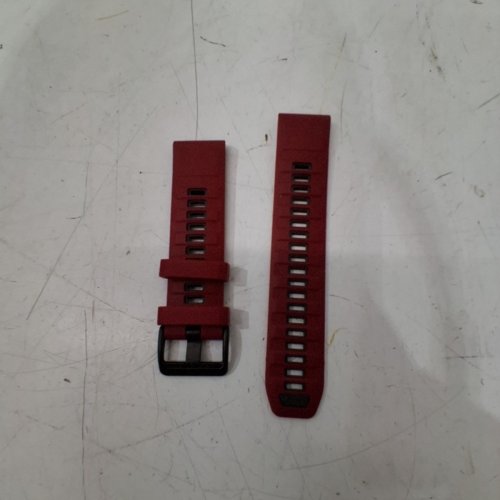 GARMIN QUICKFIT 22 SILICONE WATCH BAND - 22MM - MARSALA/GRAPHITE (MODEL: 010-13392-06) image 3