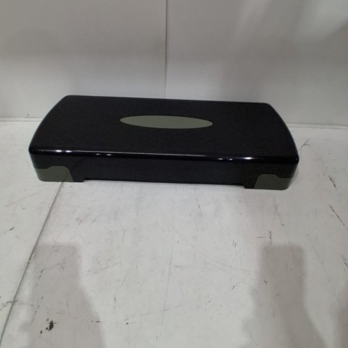 AMAZON BASICS AEROBIC EXERCISE STEP PLATFORM - BLACK\GREY image 2