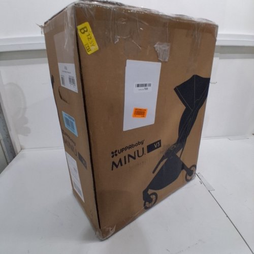 UPPABABY MINU V3 LIGHTWEIGHT FOLDABLE STROLLER - ADA (SANDSTONE MÉLANGE) (MODEL: 0803-MIN-NA-ADA) image 5