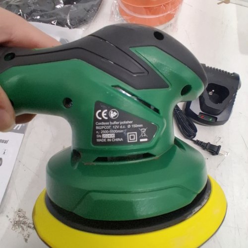 BATOCA CORDLESS CAR BUFFER / POLISHER -12V - GREEN / BLACK (MODEL: B02P037) image 3