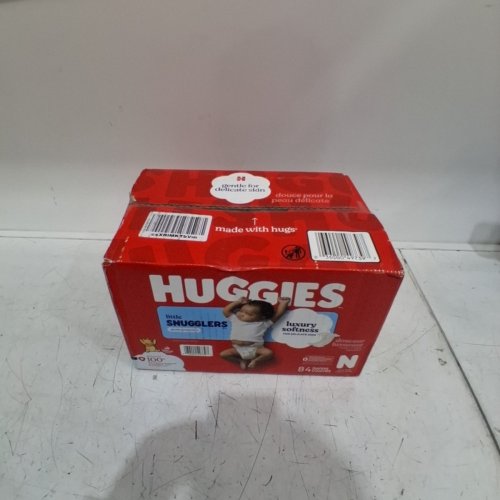 84PK HUGGIES LITTLE SNUGGLERS LUXURY SOFTNESS DIAPERS - SIZE NEWBORN (UP TO 10LBS) - DISNEY WINNIE THE POOH image 2