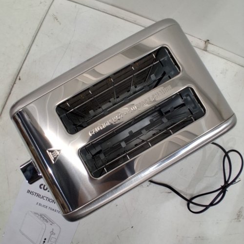 CUISIMAX COMPACT DIGITAL TOASTER - 2 SLICE - STAINLESS (MODEL: CMWT-8150ES) image 4