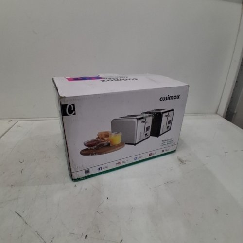 CUISIMAX COMPACT DIGITAL TOASTER - 2 SLICE - STAINLESS (MODEL: CMWT-8150ES) image 6