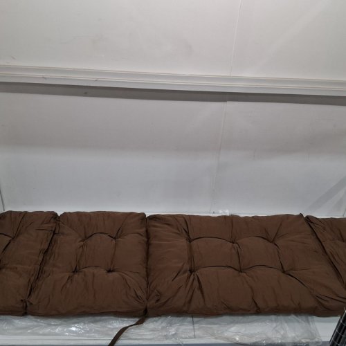 GIANTEX INDOOR/OUTDOOR PADDED LOUNGE CHAISE CUSHION - 73" - BROWN image 2