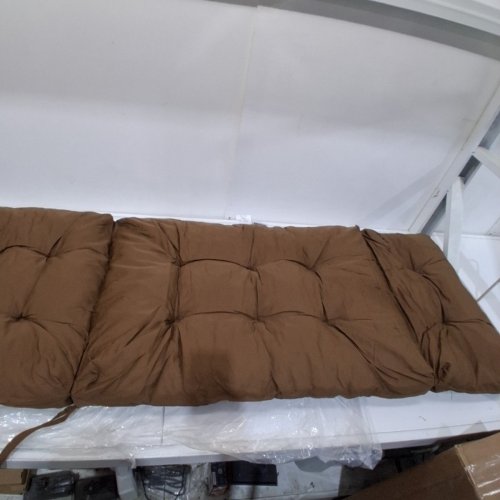 GIANTEX INDOOR/OUTDOOR PADDED LOUNGE CHAISE CUSHION - 73" - BROWN image 3