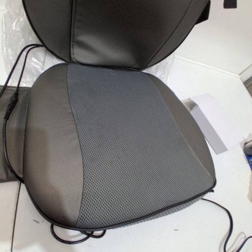 SNAILAX DEEP-KNEADING SHIATSU BACK MASSAGER MAT WITH HEAT FUNCTION - BLACK/GREY - (MODEL SL-233) image 4
